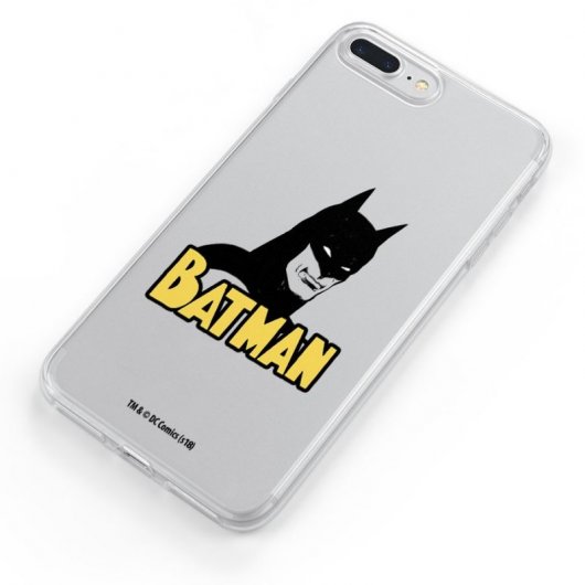Funda Oficial de DC Comics Batman Silueta Transparente para Samsung Galaxy A51 5G