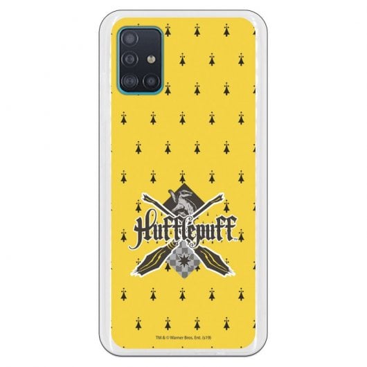 Funda Oficial de Harry Potter Hufflepuff Escudo Harry Potter para Samsung Galaxy A51 5G