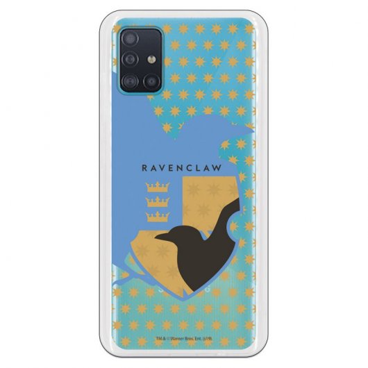 Funda Oficial de Harry Potter Ravenclaw Escudo Silueta Harry Potter para Samsung Galaxy A51 5G