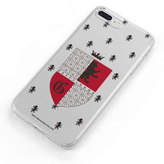 Funda Oficial Harry Potter Gryffindor Transparente para Samsung Galaxy A50
