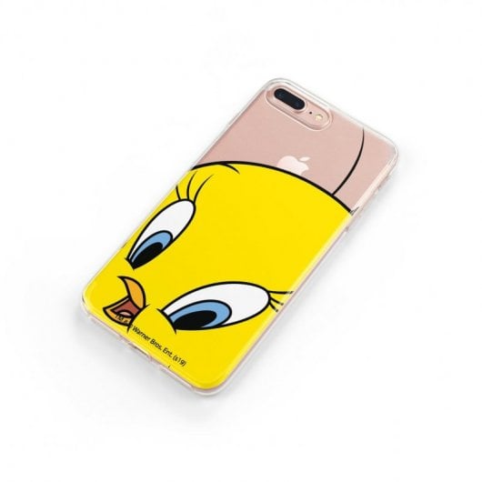 Funda Oficial Warner Bros Cara Piolín Transparente Looney Tunes para iPhone X