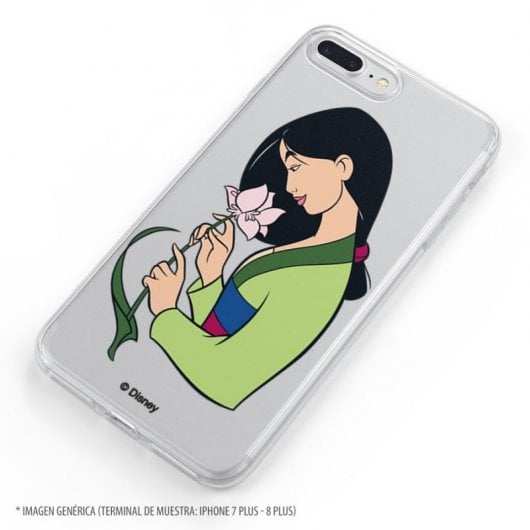 Funda Oficial de Disney Mulán Flor de Loto Mulán para iPhone X