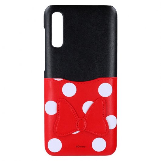 Funda Oficial de Disney Minnie Piel con Tarjetero Clásicos Disney para Samsung Galaxy A50
