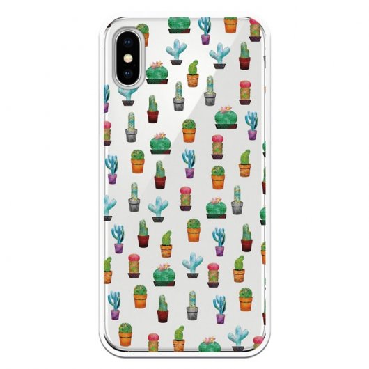 Funda Estampado Cactus para iPhone X