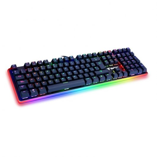 Tempest Diablo Teclado Mecánico Gaming RGB Switch Red + Caesar Auriculares Gaming Bluetooth RGB