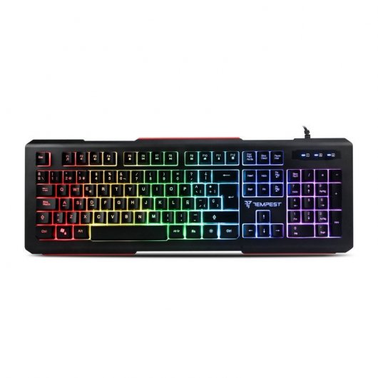 Tempest K9 RGB Backlit Teclado Gaming RGB + Warrior Auriculares Gaming RGB