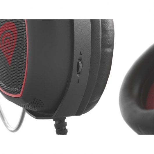 Casque de jeu Genesis Radon 300 7.1 virtuel noir/rouge
