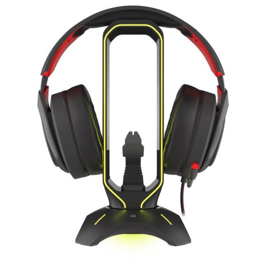Genesis Vanad 500 Soporte Auriculares y Cable de Ratón con Hub USB