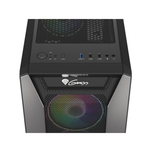 Genesis Irid 515 ARGB Verre Trempé USB 3.0