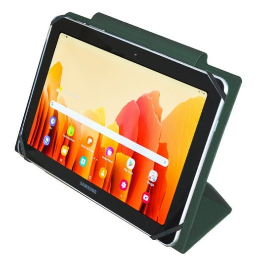 SilverHT Funda Universal Slim Camera Pro Green Forest para Tablets entre 9"-10.5"