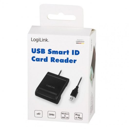 LogiLink Lector DNIe USB 2.0 Negro