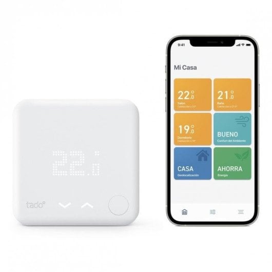 Thermostat Intelligent Tado Kit de Démarrage V3+ Sans fil pour Chauffage