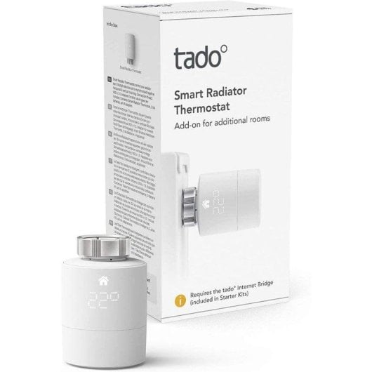 Thermostatkopf Tado Smart Radiator Thermostat Drahtlos für Heizung