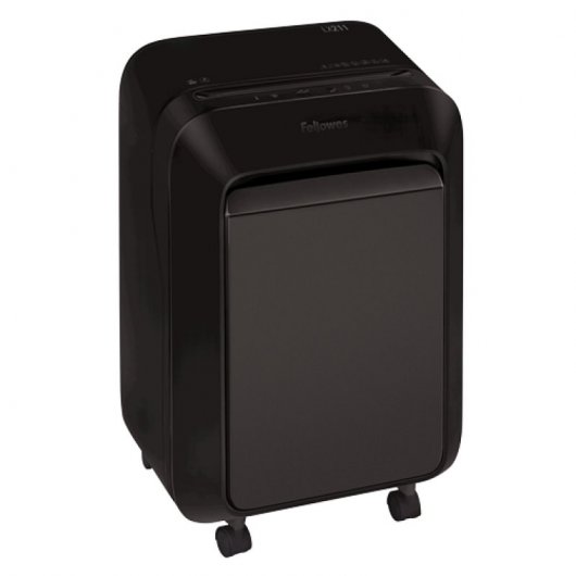 Fellowes LX211 Destructora de Papel Microcorte 23L Negra