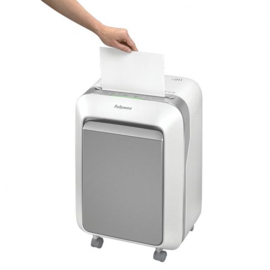 Fellowes LX211 Destructora de Papel Microcorte 23L Blanca