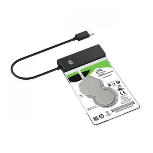 Conceptronic ABBY02B Adaptador USB-C a SATA Negro