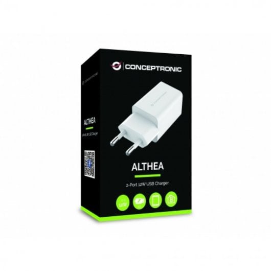 Conceptronic ALTHEA06W Ladegerät für Mobilgeräte Universal Weiß AC Drinnen