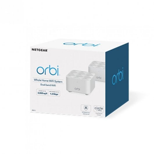 Netgear Orbi RBK12-100PES  Sistema WiFi Mesh 2 Unidades Doble Banda