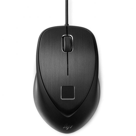 HP USB Fingerprint Mouse Maus Beidhändig USB Typ-A