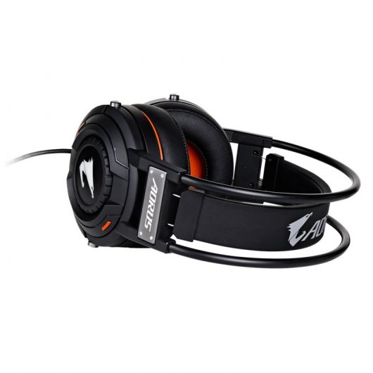 Gigabyte GP-AORUS H5 Auriculares Gaming Negros