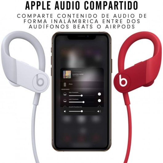 Beats PowerBeats Auriculares Bluetooth Brancos