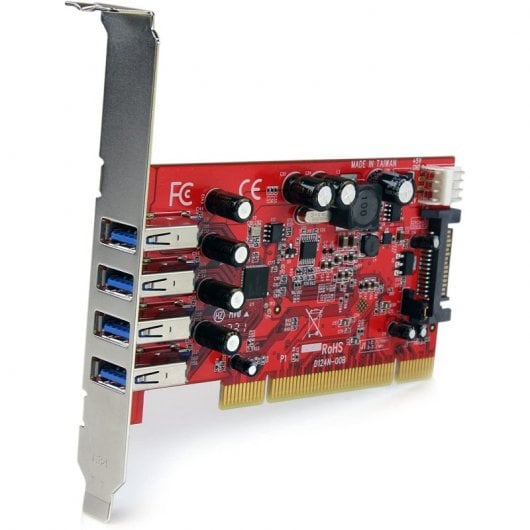 StarTech.com PCIUSB3S4 Schnittstellenkarte/Adapter Eingebaut USB 3.2 Gen 1 (3.1 Gen 1)