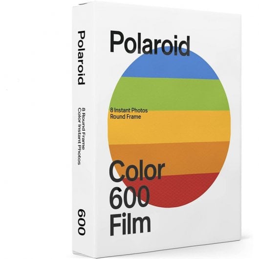 Polaroid Pack 8 Películas Instantáneas Color Marco Redondo para 600