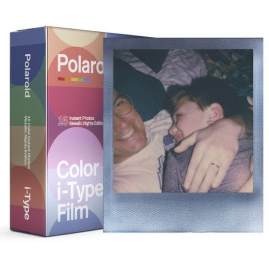 Polaroid Pack 16 Películas Instantáneas en Color para i-Type - Edición Metallic Nights