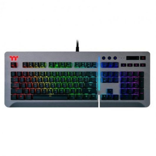 Thermaltake Level 20 RGB Titanium Teclado Gaming Cherry MX Blue