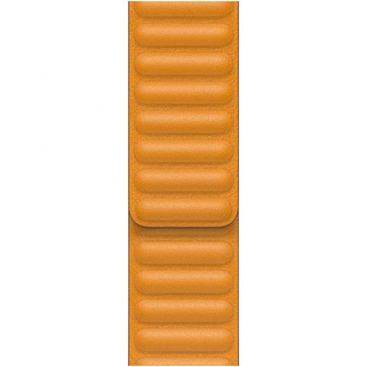 Apple Correa Eslabones de Piel Amapola de California 40mm Talla S para Apple Watch