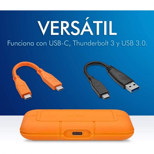 LaCie Rugged SSD NVMe 500 Go Thunderbolt/USB-C