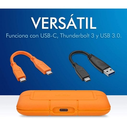 LaCie Rugged SSD NVMe 2 To Thunderbolt/USB-C