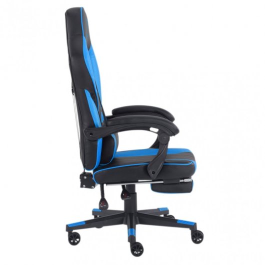 Tempest F36-2 Silla Gaming con Reposapiés Negra/Azul
