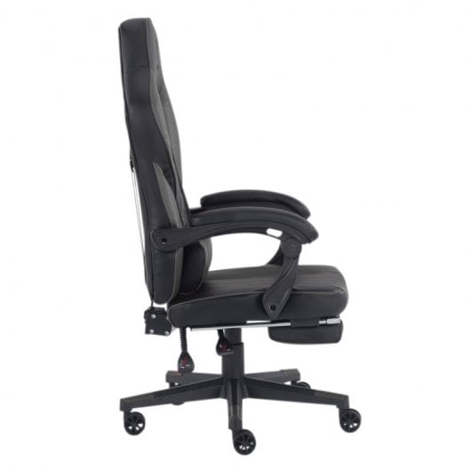 Tempest F36-2 Silla Gaming con Reposapiés Negra/Gris