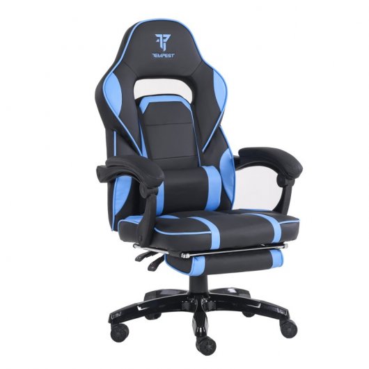 Tempest F36 Silla Gaming Negra/Azul