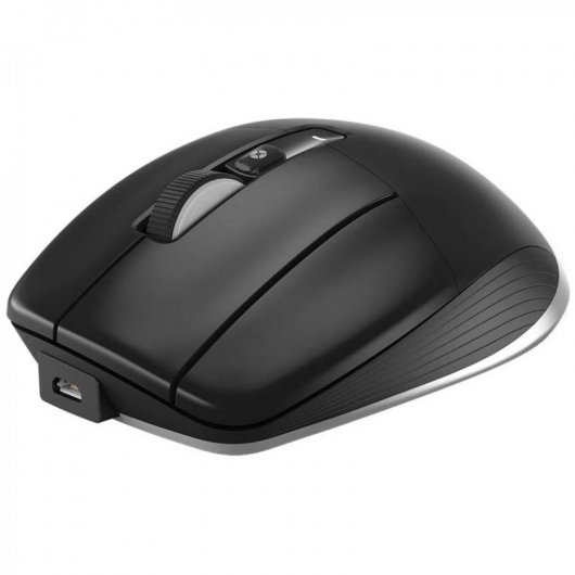 3Dconnexion CadMouse Pro Wireless Left Ratón Inalámbrico para Diseño 7200 DPI Negro