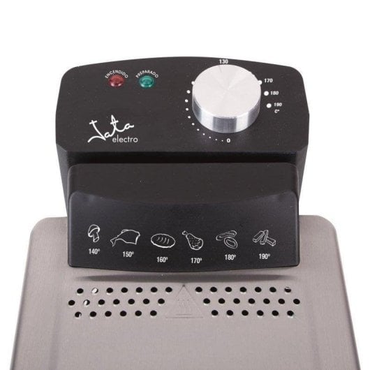 Freidora de aceite Jata FR680 3,2 L 2000 W con visor y filtro de aceite