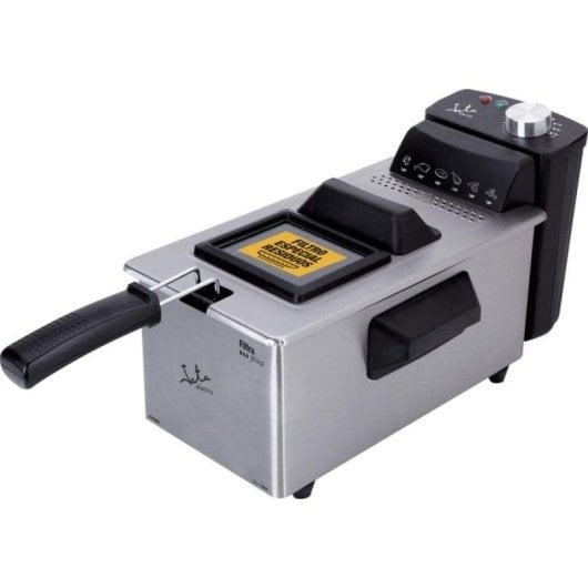 Freidora de aceite Jata FR680 3,2 L 2000 W con visor y filtro de aceite