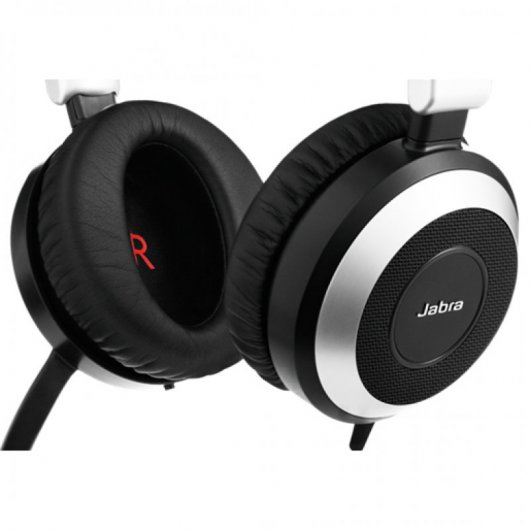 Jabra Evolve 80 MS Auriculares con Micrófono Negros