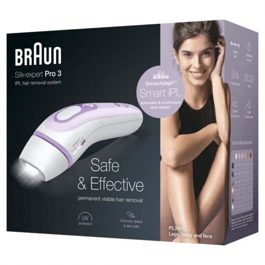 Braun Silk-Expert Pro 3 PL3011 Depiladora Luz Pulsada