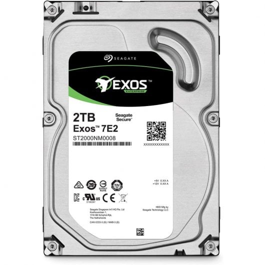 Seagate Exos 7E2 3,5" 2TB SATA 3
