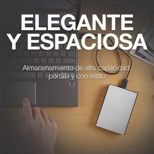 Seagate One Touch 2.5" 5TB USB 3.1 Plata