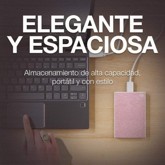 Seagate One Touch Externe Festplatte 2 TB 2.5" Micro-USB B 3.2 Gen 1 (3.1 Gen 1) Roségold