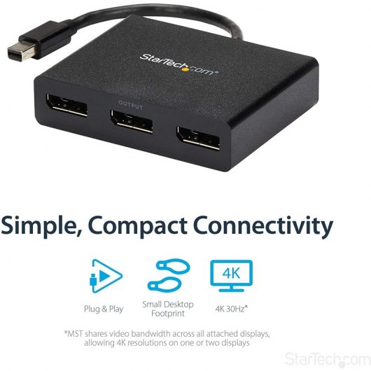 StarTech.com MSTMDP123DP Videosplitter