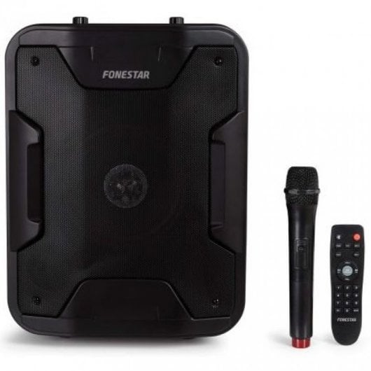 Altoparlante Bluetooth Fonestar California con Karaoke e microfono 200W Nero