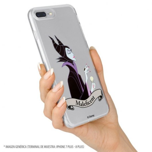 Funda Oficial de Disney Maléfica Silueta Maléfica para Samsung Galaxy A51 5G