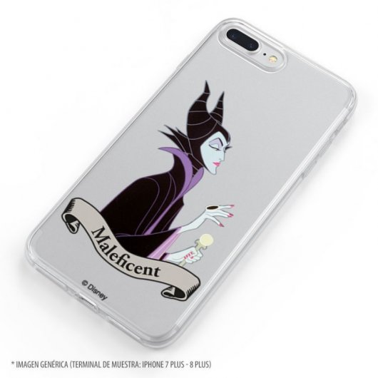 Funda Oficial de Disney Maléfica Silueta Maléfica para Samsung Galaxy A51 5G