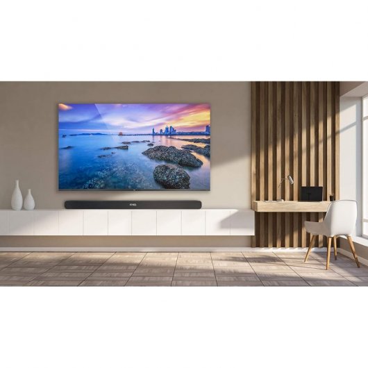 TCL 8 Series Soundbar TS8111 Dolby Atmos 2.1 con Subwoofer integrato per TV & Wireless Bluetooth (39-inch Speaker, HDMI ARC, Montaggio a parete, Telecomando, tre modalità di suono)