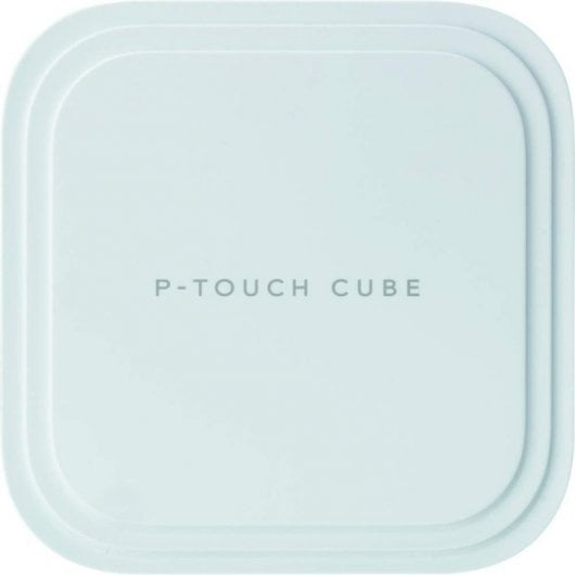 Etichettatrice elettrica portatile Brother P-Touch Cube Bianca