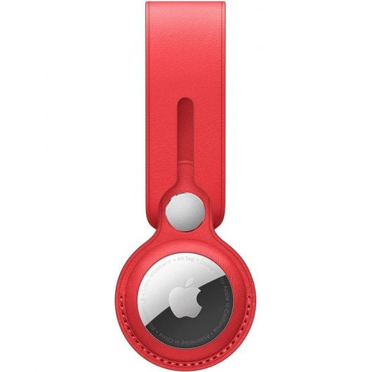 Apple Laccetto AirTag in pelle - (PRODUCT)RED